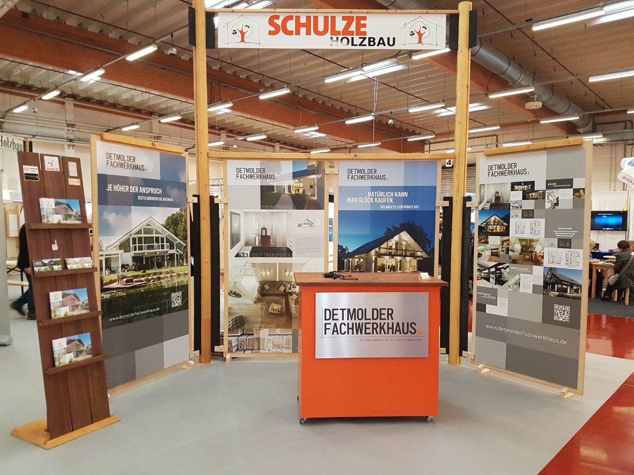 Im Messezentrum Bad Salzuflen Schulze Holzbau