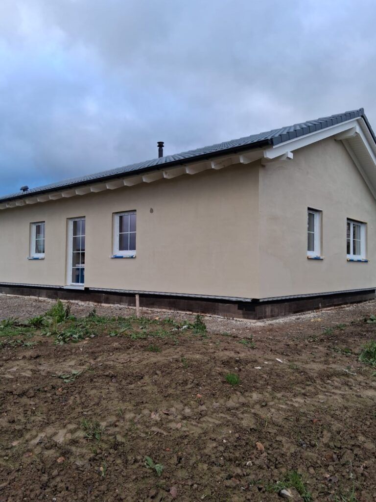 Holzrahmenbau in Steinheim - Bungalow als Ausbauhaus